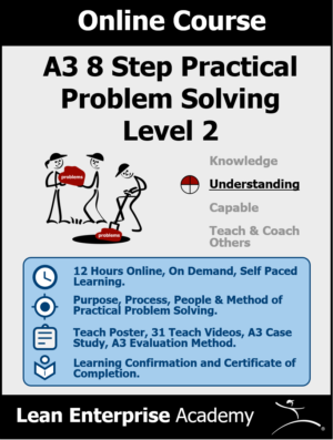 A3 8 Step Practical Problem Solving Level 2: Understanding