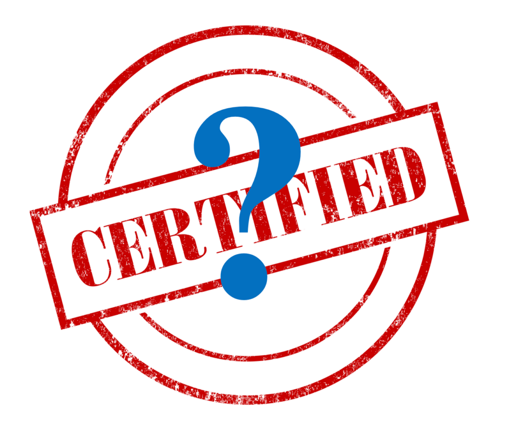 Can certification be an effective means of capability development?